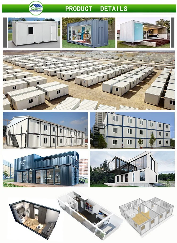 China Supplier Modular Shipping Container Hotel on Sand Beach