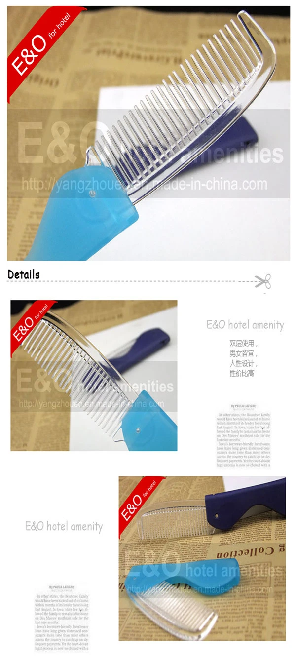 Hotel Folding Hair Comb/ Wood Comb